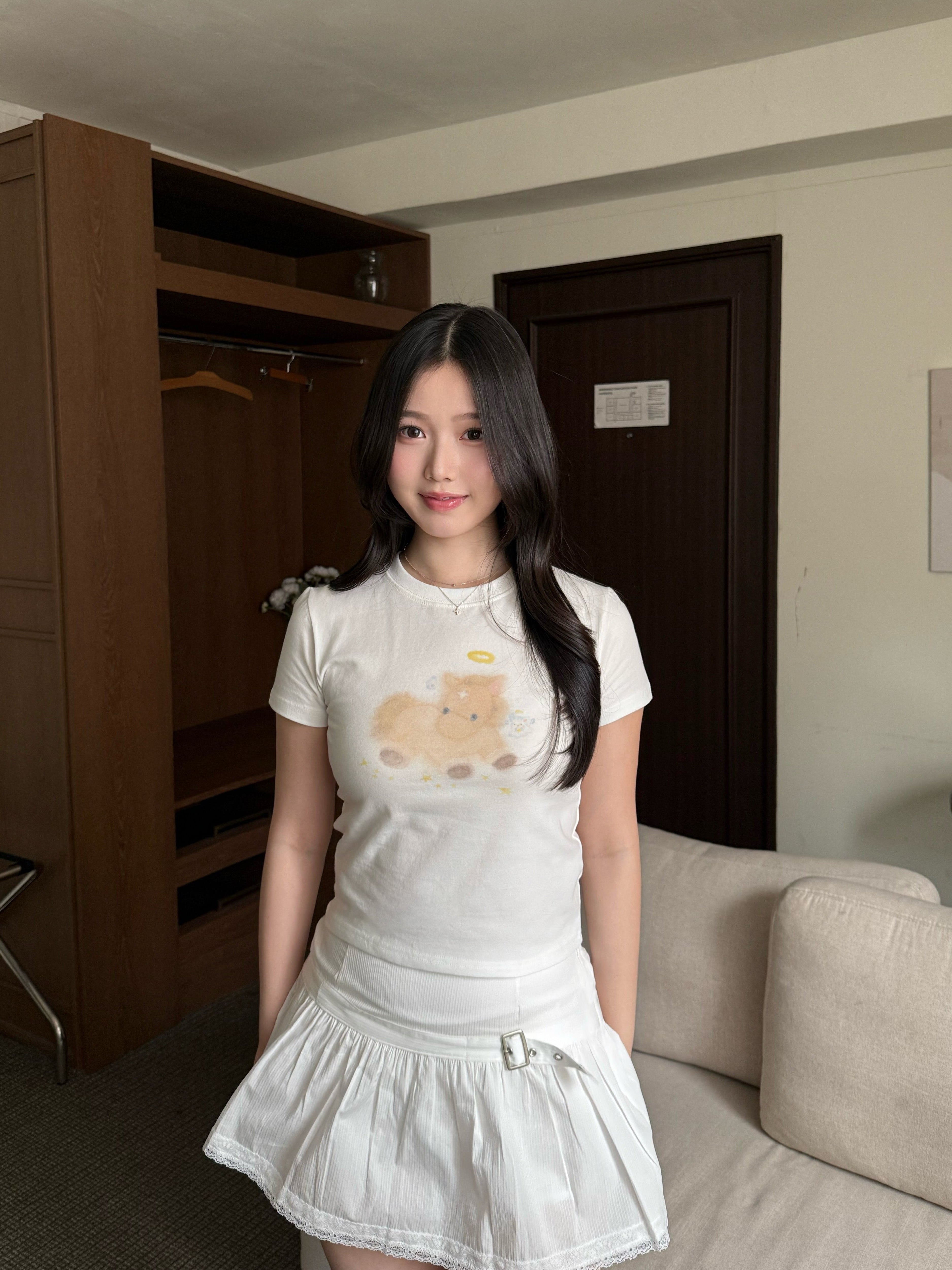 小馬手繪感印花tee | Pony Graphic Baby Tee