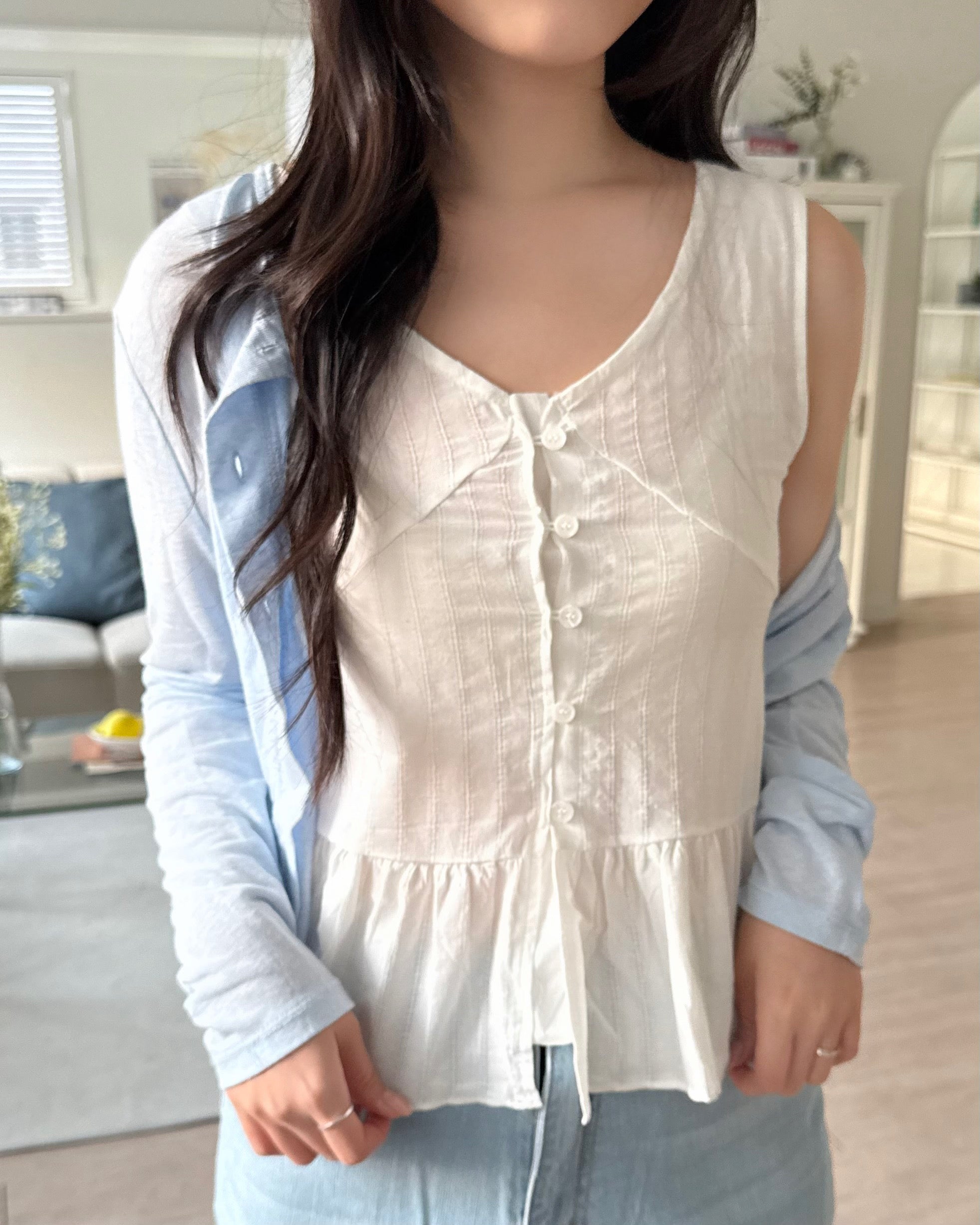 Clover Breeze Sleeveless Top 溫柔感無袖上衣