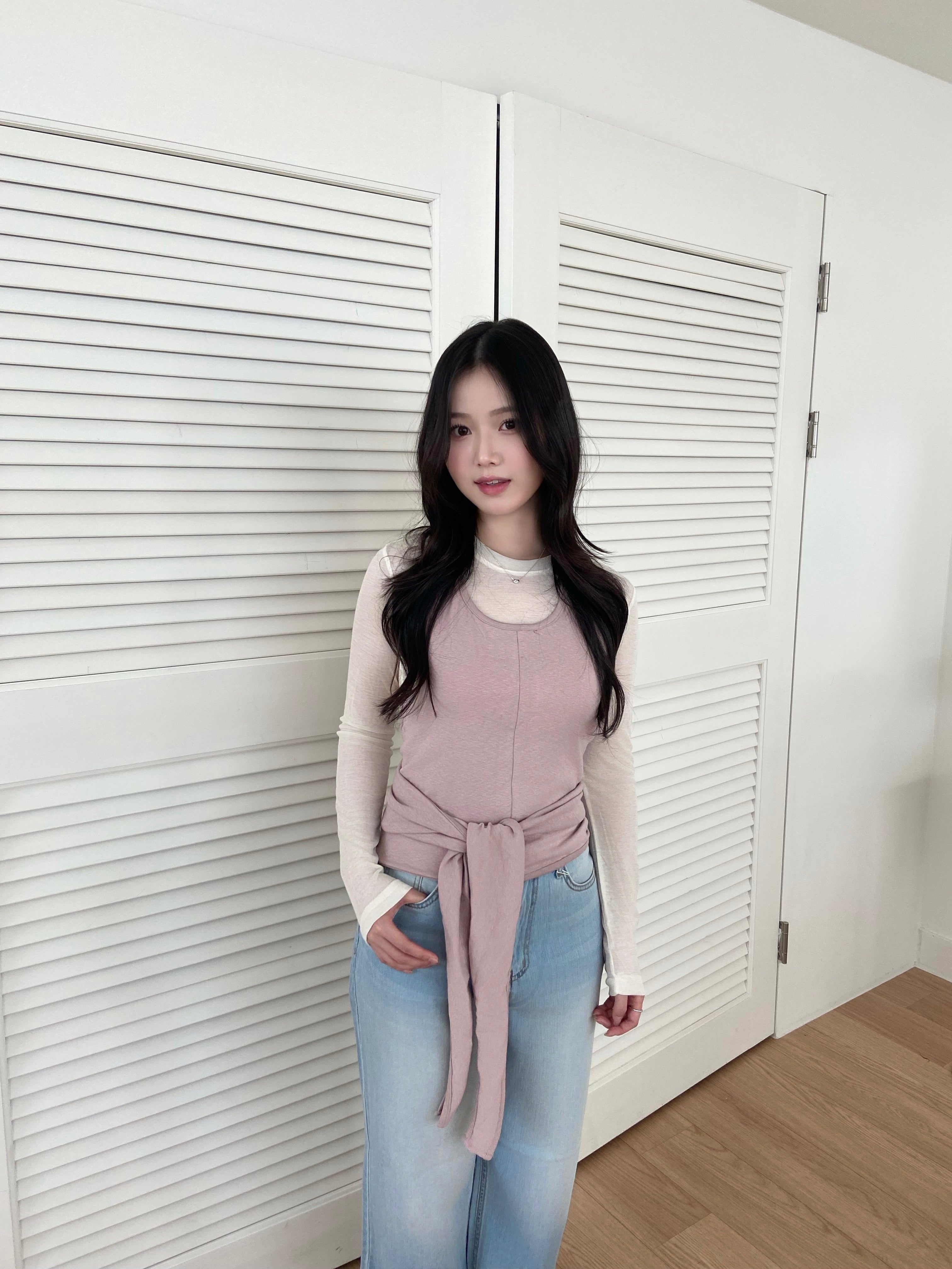 (層次感up!)日常層疊兩件式 top Daily Layered Two-Piece Top