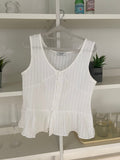 Clover Breeze Sleeveless Top 溫柔感無袖上衣