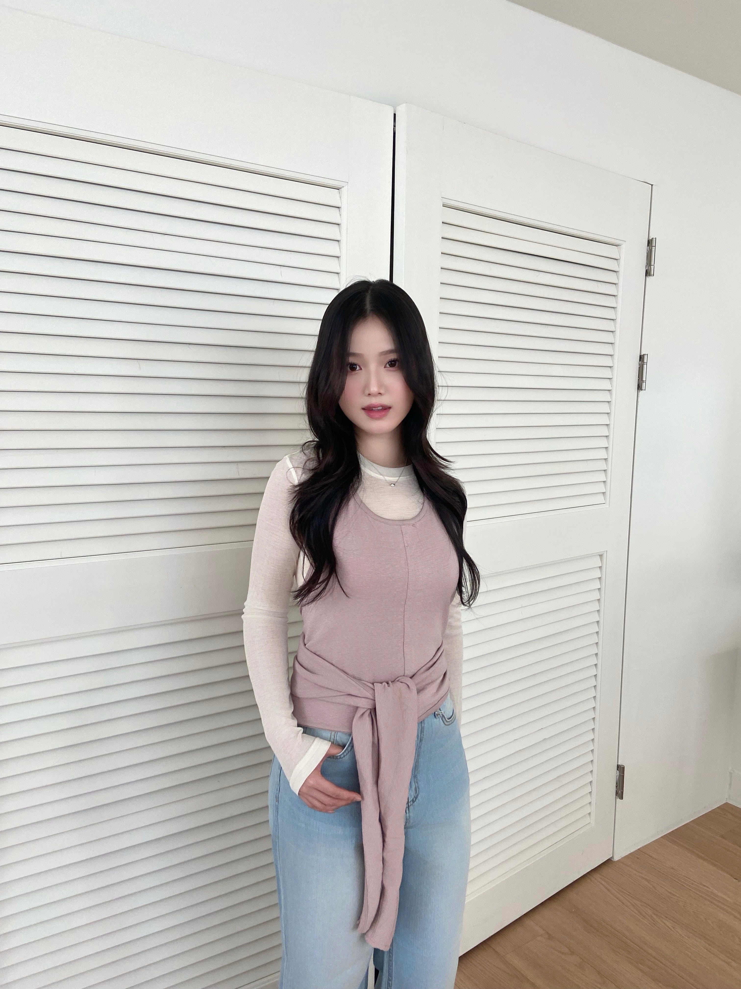 (層次感up!)日常層疊兩件式 top Daily Layered Two-Piece Top