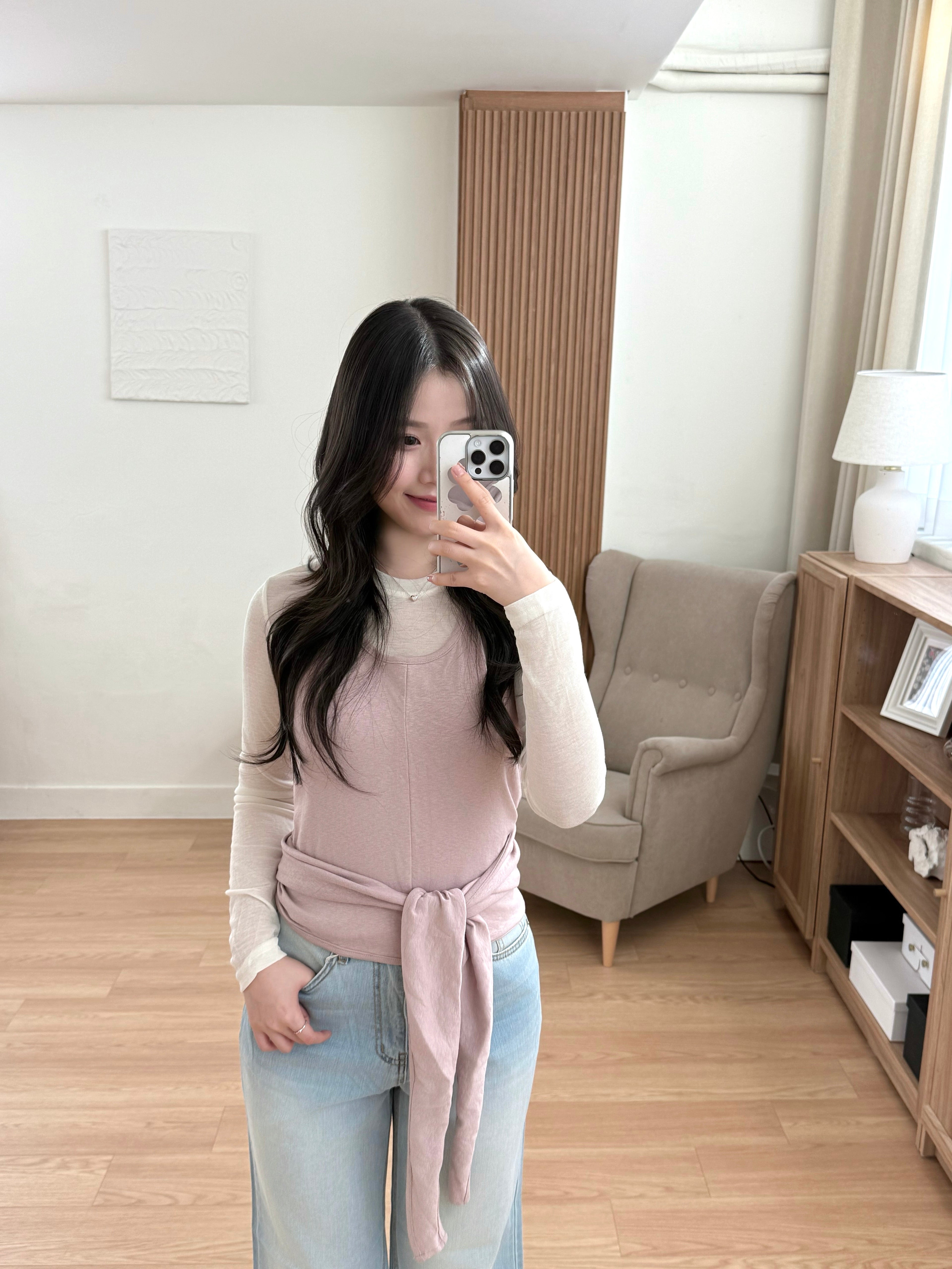 (層次感up!)日常層疊兩件式 top Daily Layered Two-Piece Top