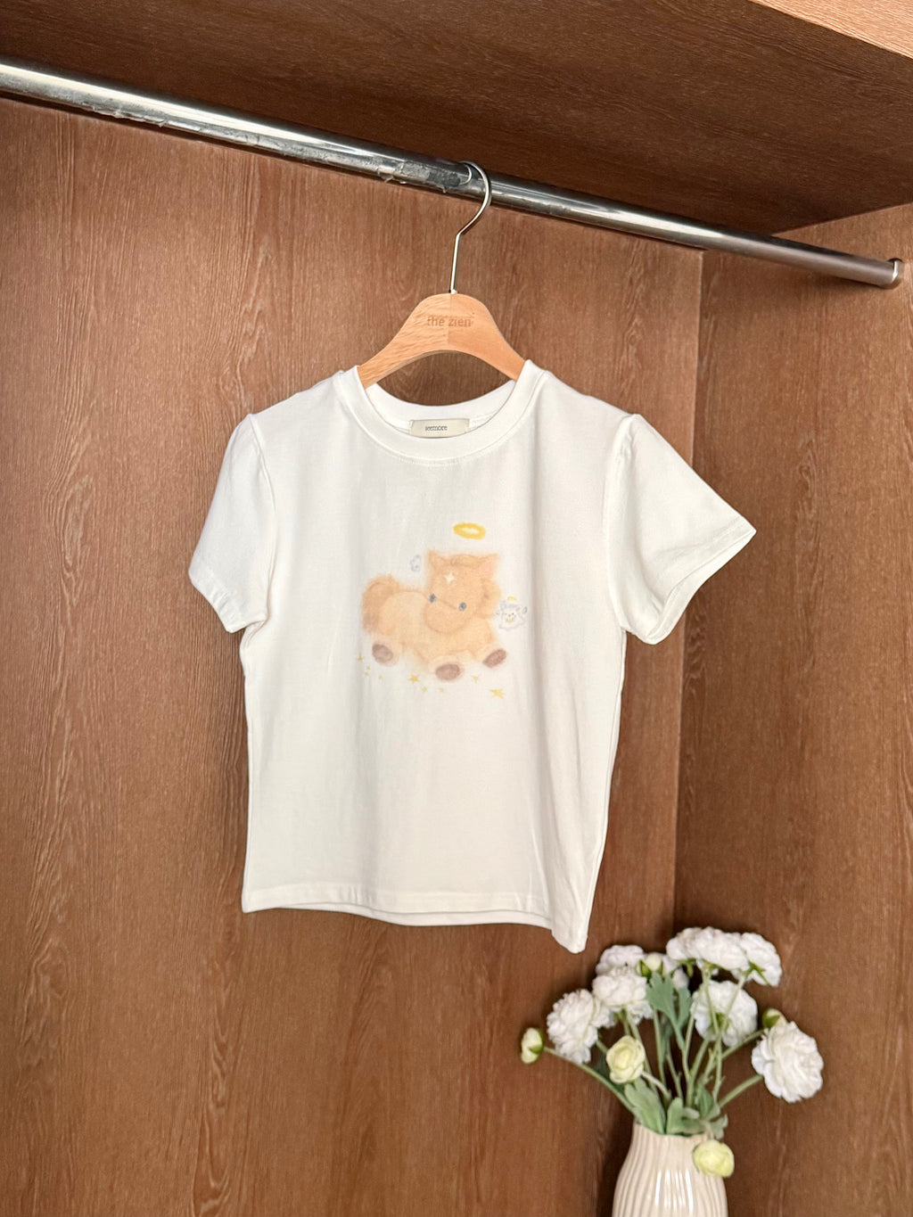小馬手繪感印花tee | Pony Graphic Baby Tee