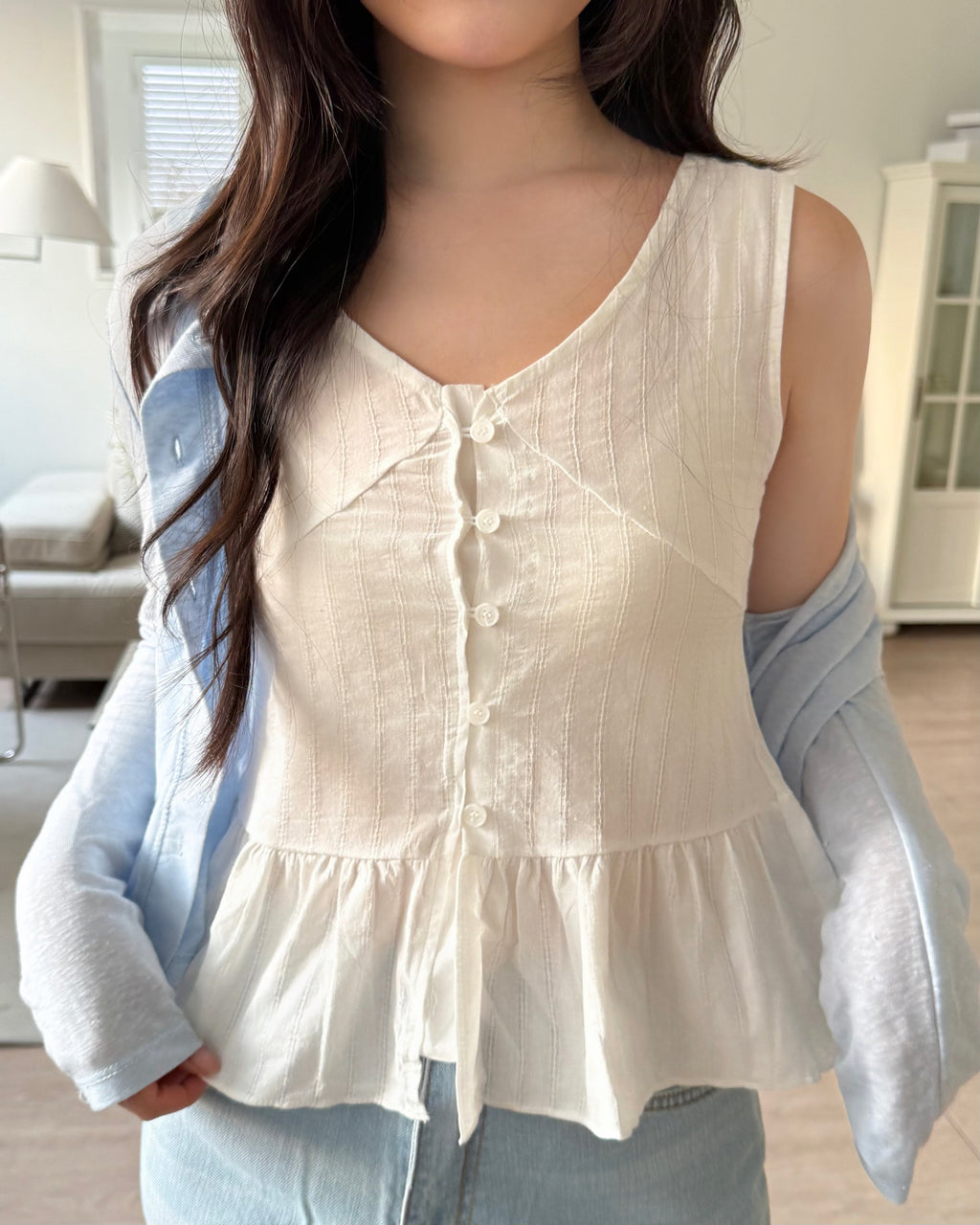 Clover Breeze Sleeveless Top 溫柔感無袖上衣