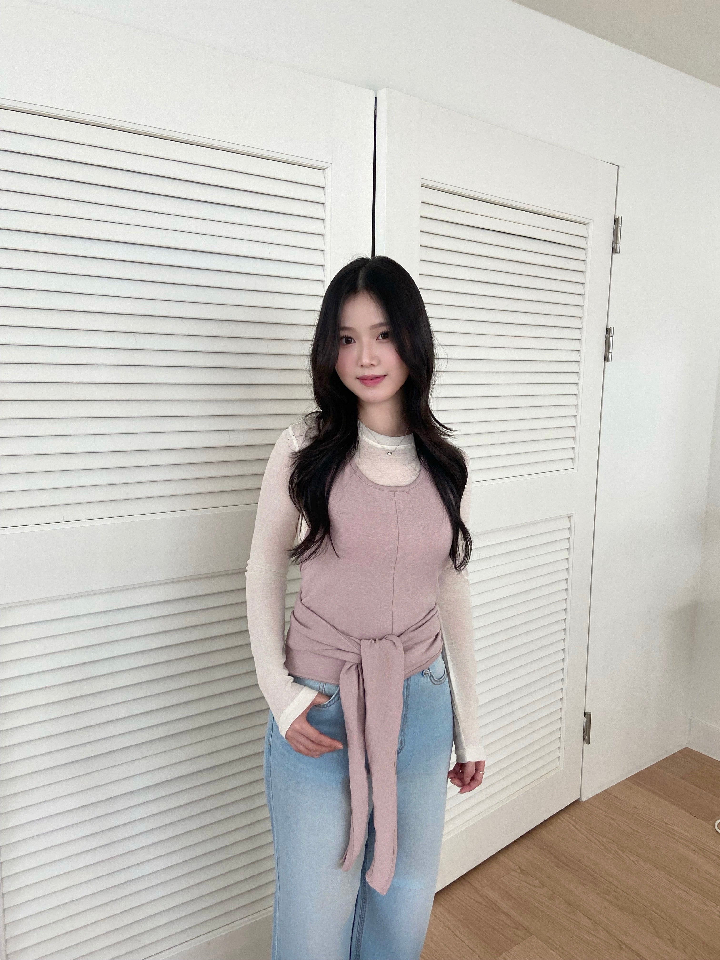 (層次感up!)日常層疊兩件式 top Daily Layered Two-Piece Top