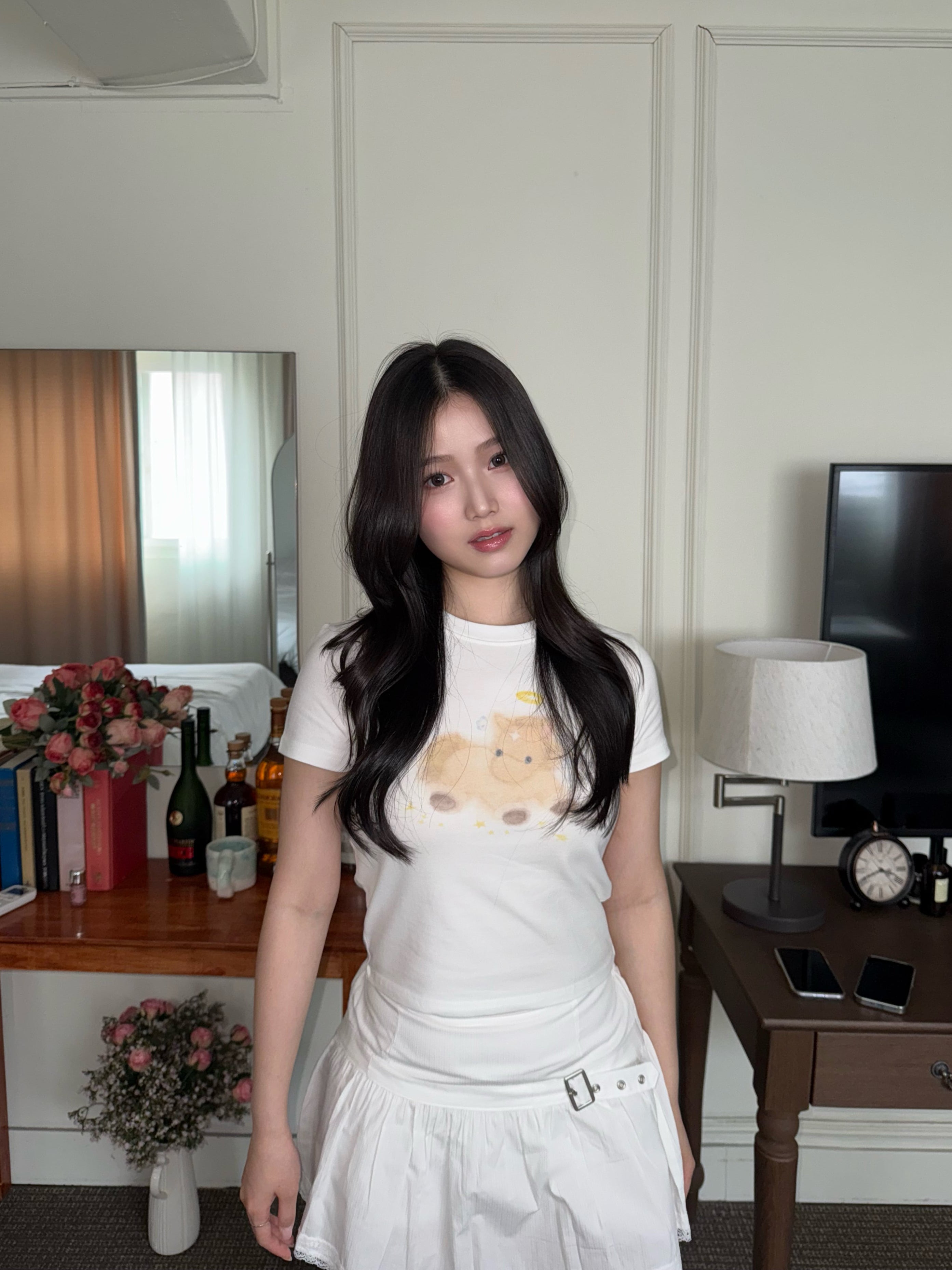 小馬手繪感印花tee | Pony Graphic Baby Tee