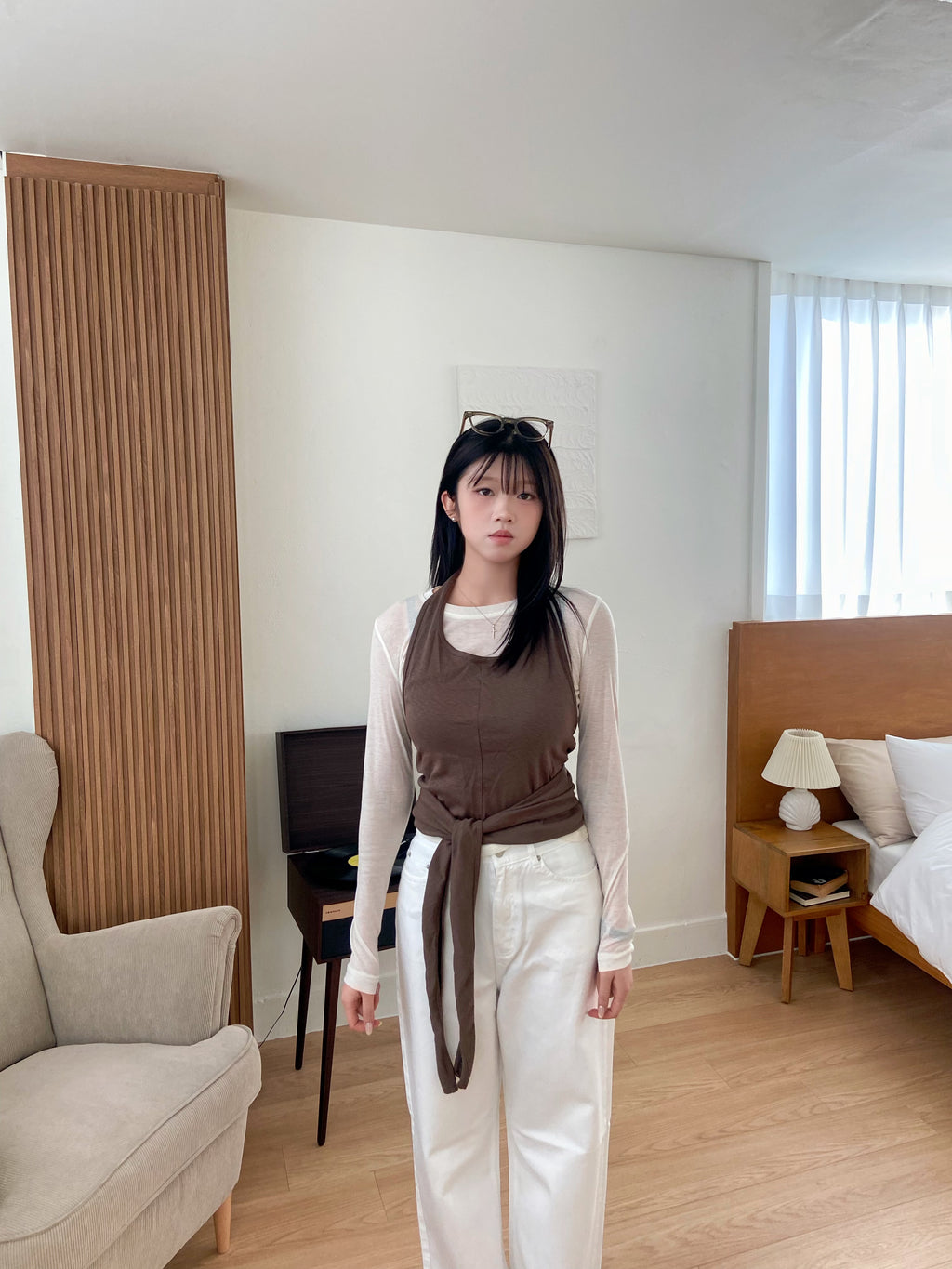 (層次感up!)日常層疊兩件式 top Daily Layered Two-Piece Top