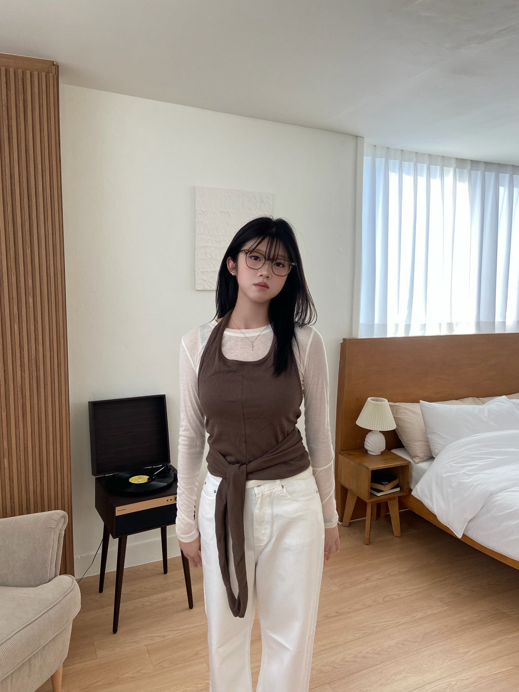 (層次感up!)日常層疊兩件式 top Daily Layered Two-Piece Top