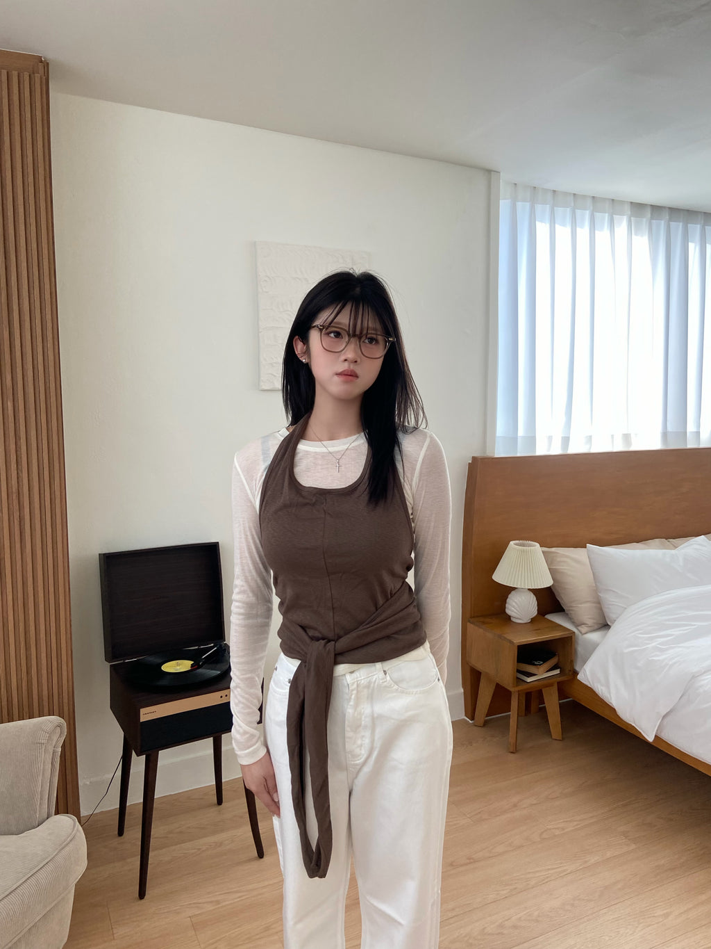 (層次感up!)日常層疊兩件式 top Daily Layered Two-Piece Top