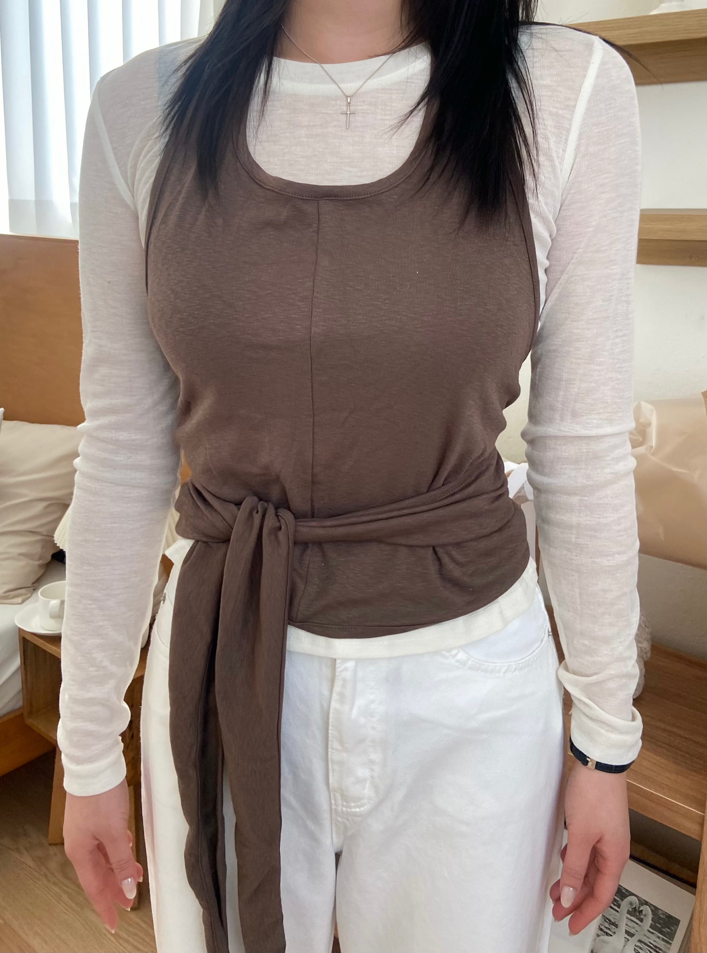 (層次感up!)日常層疊兩件式 top Daily Layered Two-Piece Top