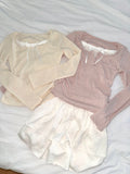 氣質層次感雪紡蛋糕裙 Creamy Layered Ruffle Skirt