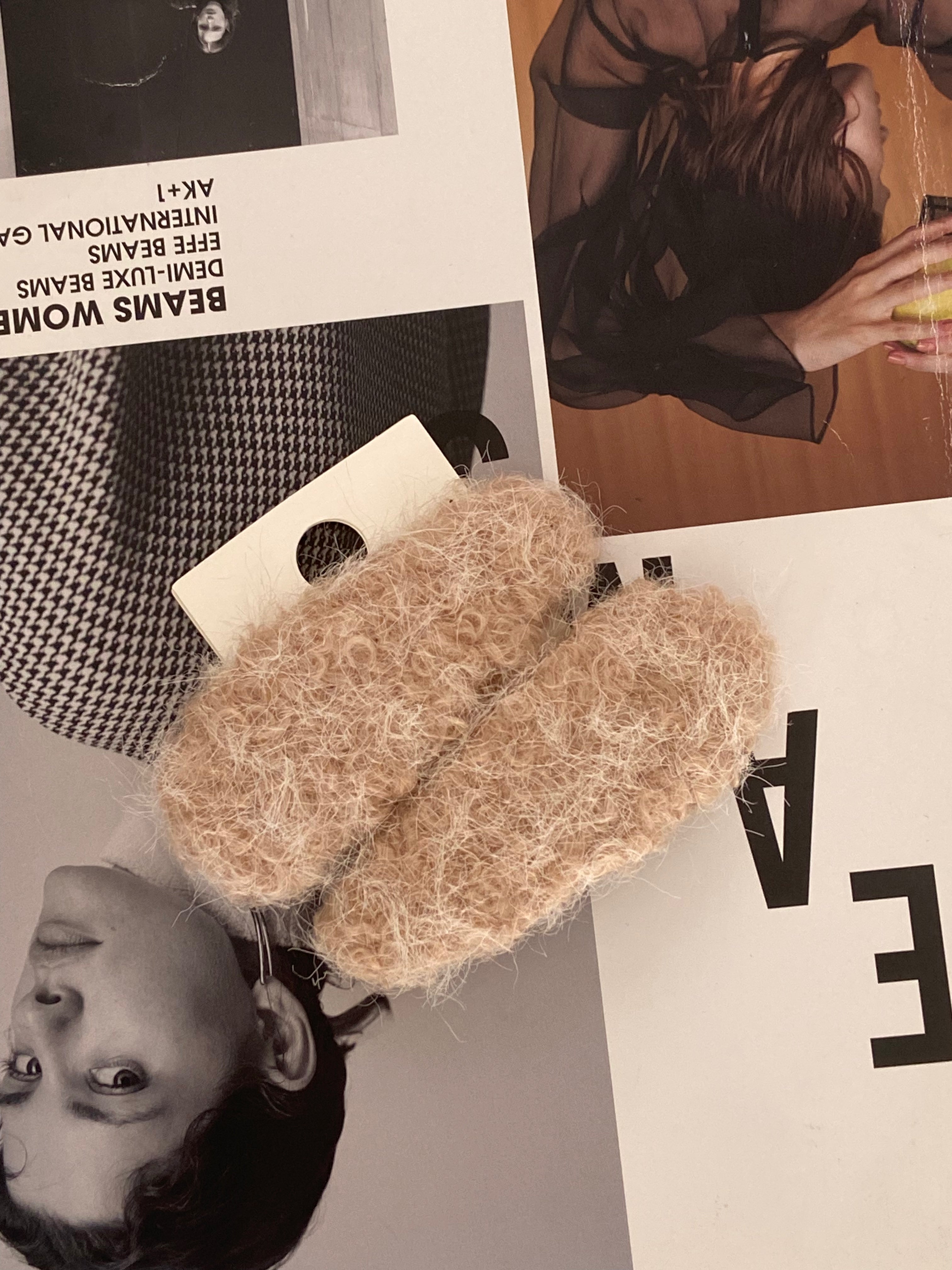 冬日限定毛茸茸髮夾 Cozy Fuzzy Hair Clip