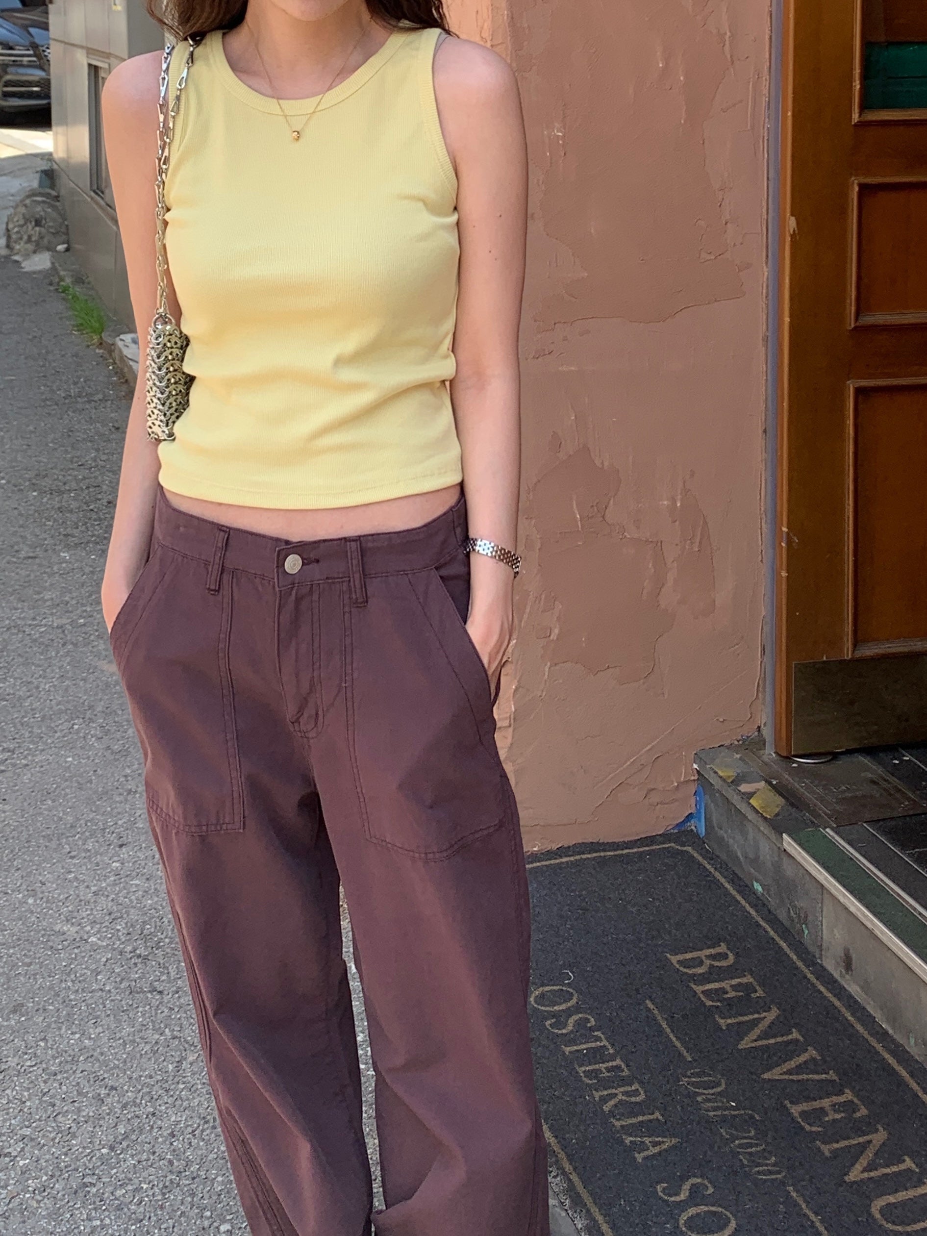 Butter Ribbed Tank Top | 夏日坑條背心🧈 ⋆.𐙚 ̊