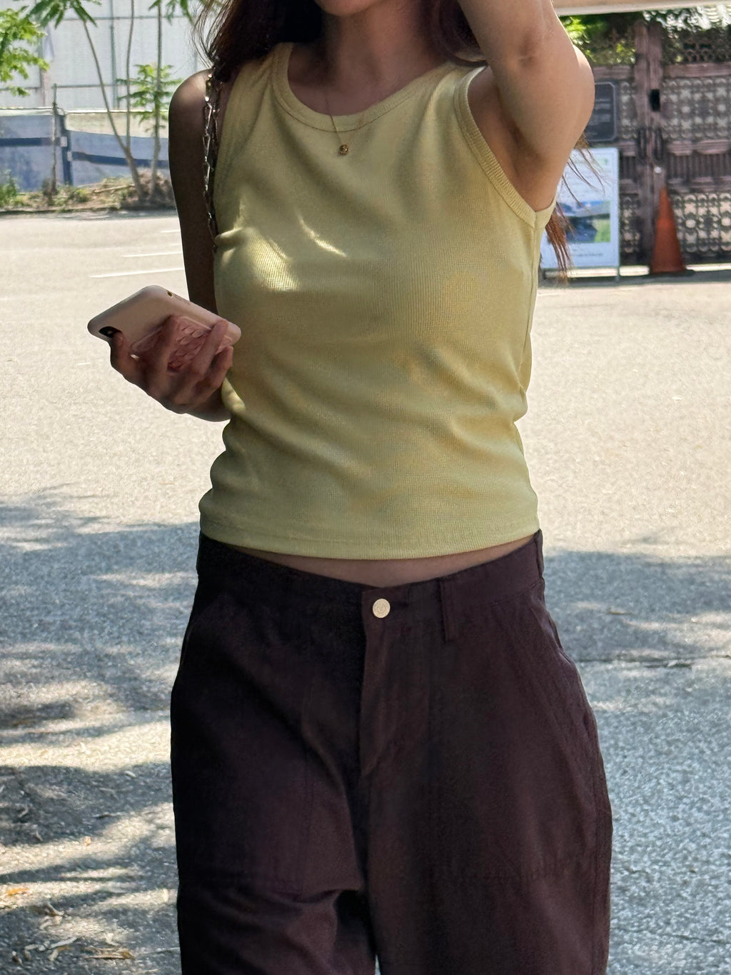 Butter Ribbed Tank Top | 夏日坑條背心🧈 ⋆.𐙚 ̊