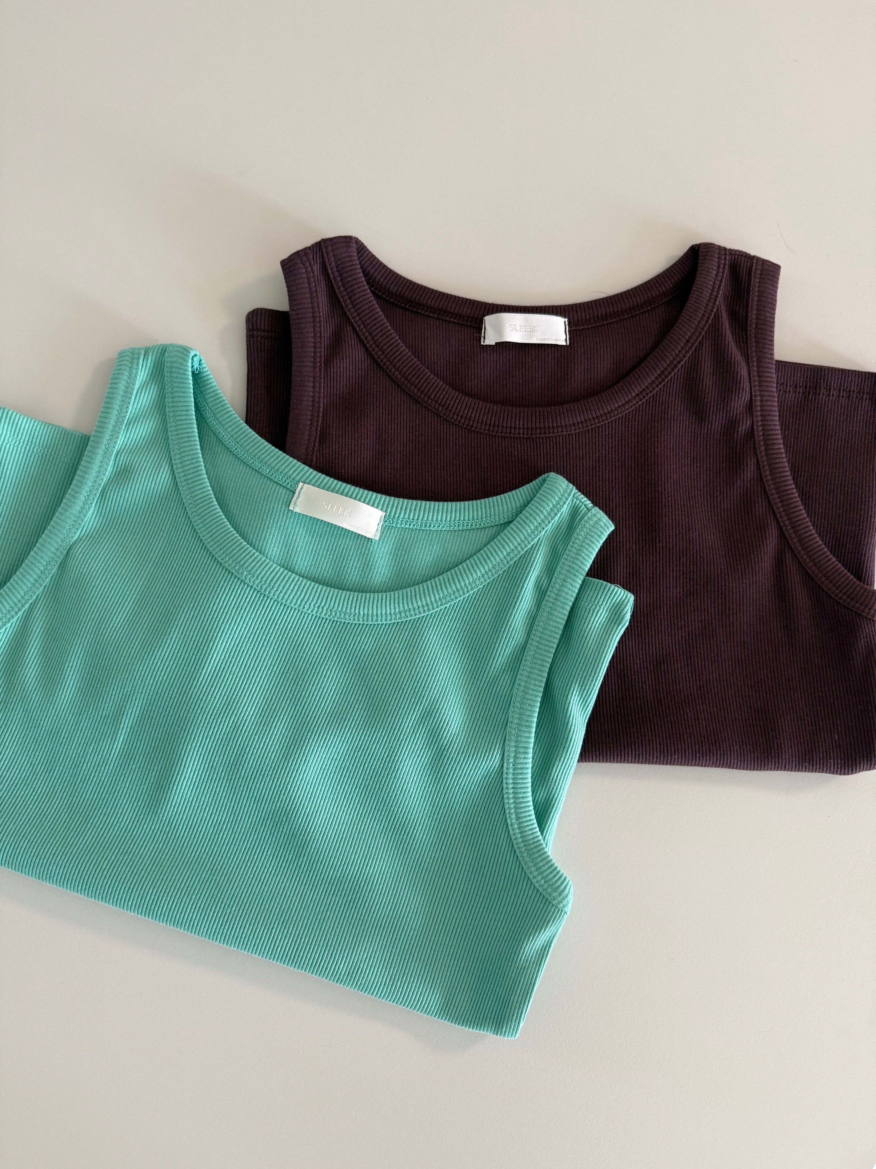 Butter Ribbed Tank Top | 夏日坑條背心🧈 ⋆.𐙚 ̊