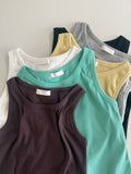 Butter Ribbed Tank Top | 夏日坑條背心🧈 ⋆.𐙚 ̊