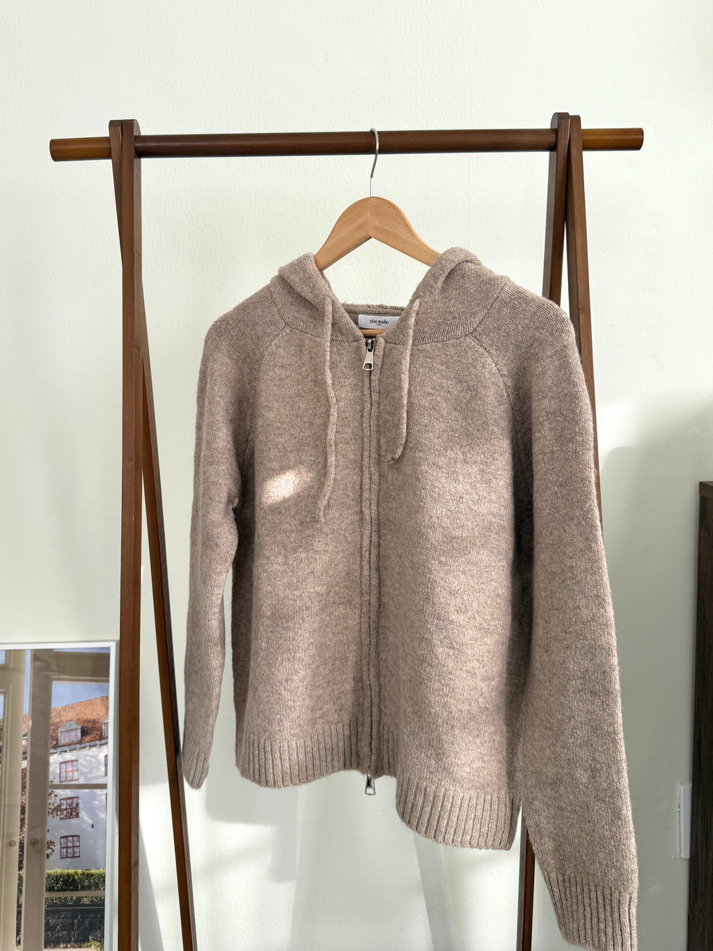 Two-way 雙向拉鏈針織外套 Two-Way Casual Zip Knit Cardigan
