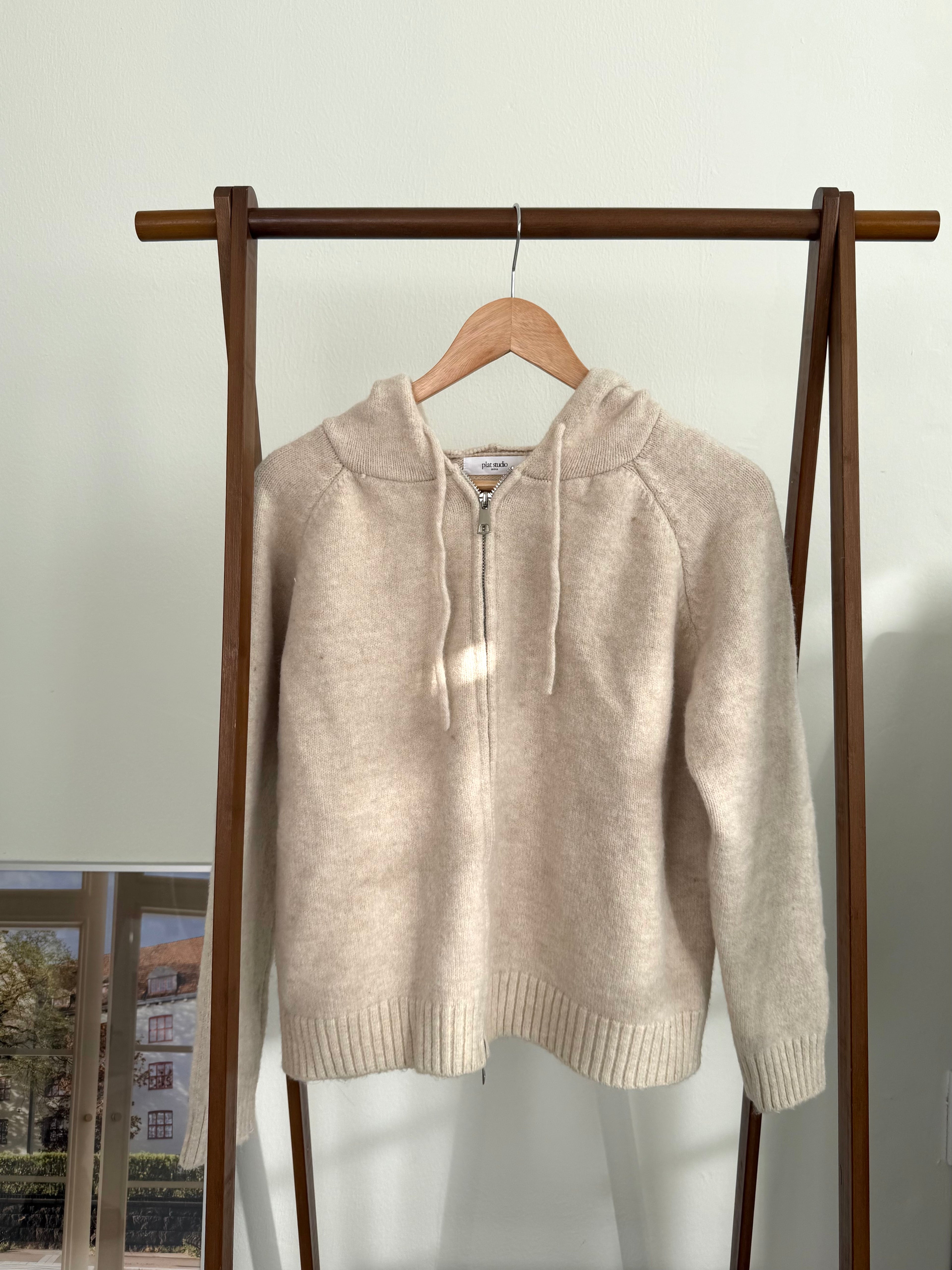 Two-way 雙向拉鏈針織外套 Two-Way Casual Zip Knit Cardigan