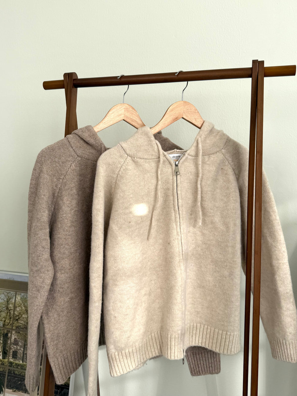 Two-way 雙向拉鏈針織外套 Two-Way Casual Zip Knit Cardigan