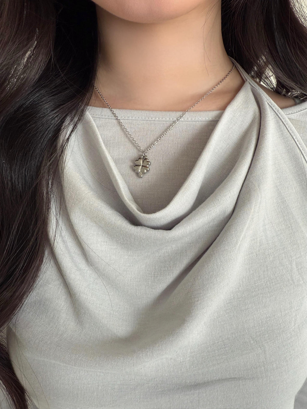 [選購任何貨品，即可以 HKD 38 換購] 幸運四葉草頸鏈 clovery.mood Clover Necklace