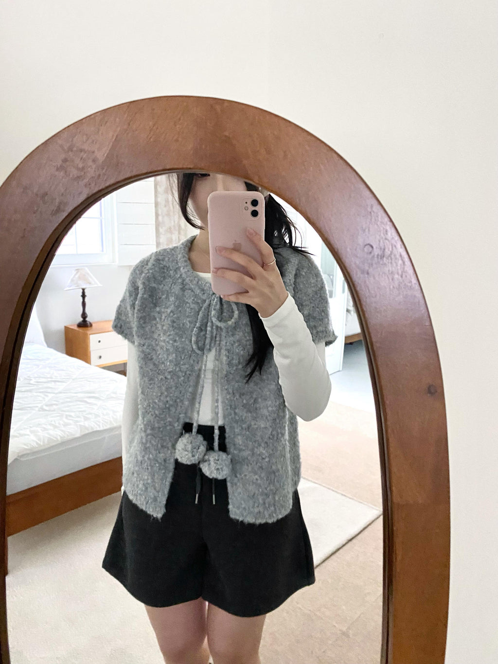 [超舒適]高腰針織短褲 Cozy Winter Knit Shorts
