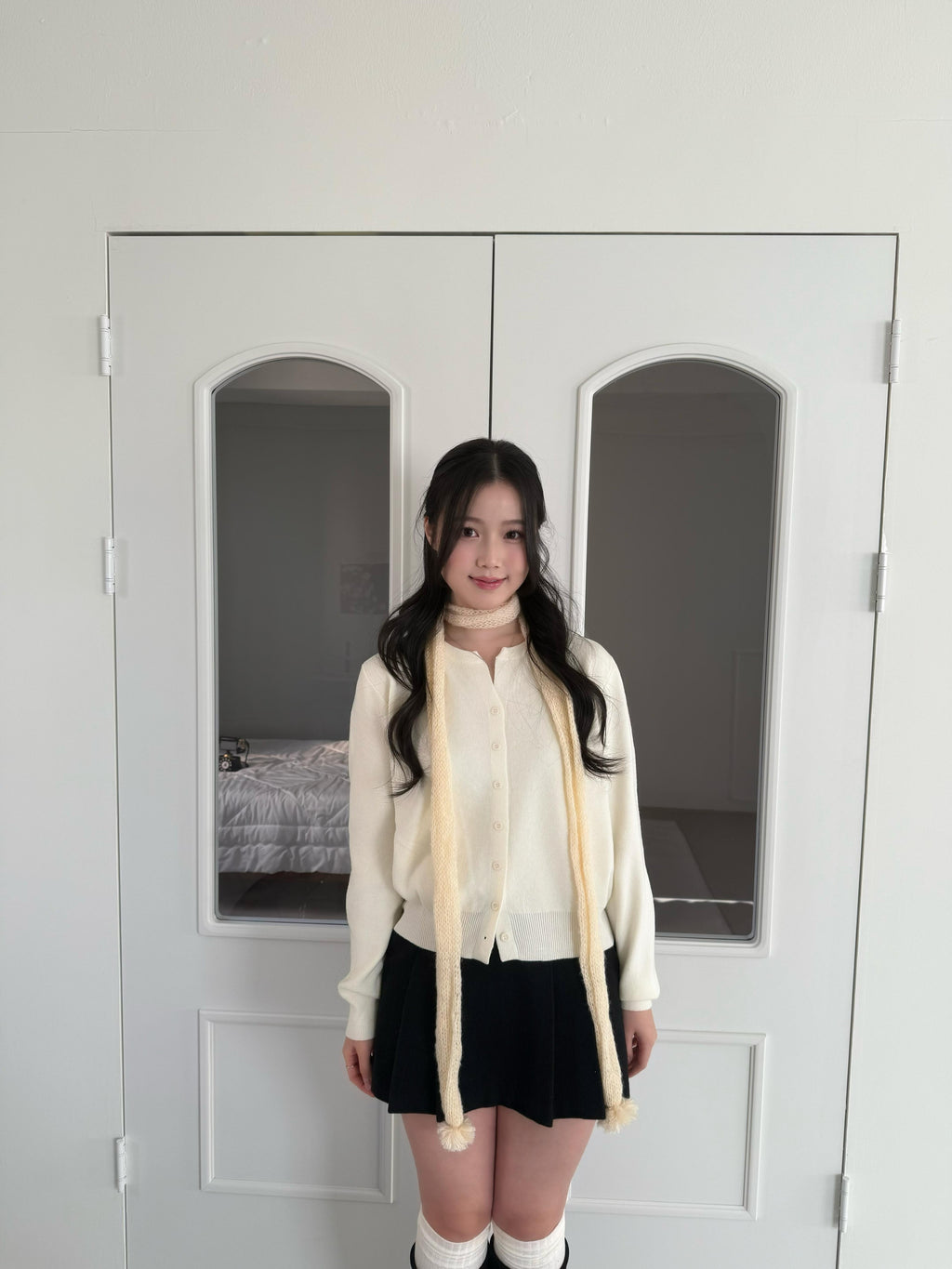 韓系百褶裙褲 Woolen Pleated Skirt-Pants